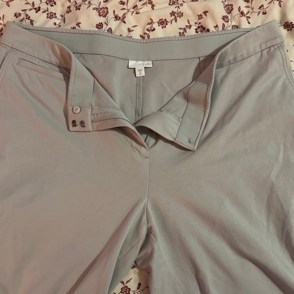 J. Jill Soft Gray Women's Trousers